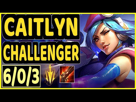 REKKLES (CAITLYN) vs SIVIR - 6/0/3 KDA BOTTOM ADC CHALLENGER GAMEPLAY - EUW