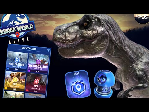 First Look at the New Growth Guide | Jurassic World Alive 3.18