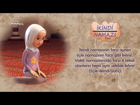İkindi Namazının Farzı Nasıl Kılınır? (Kız)