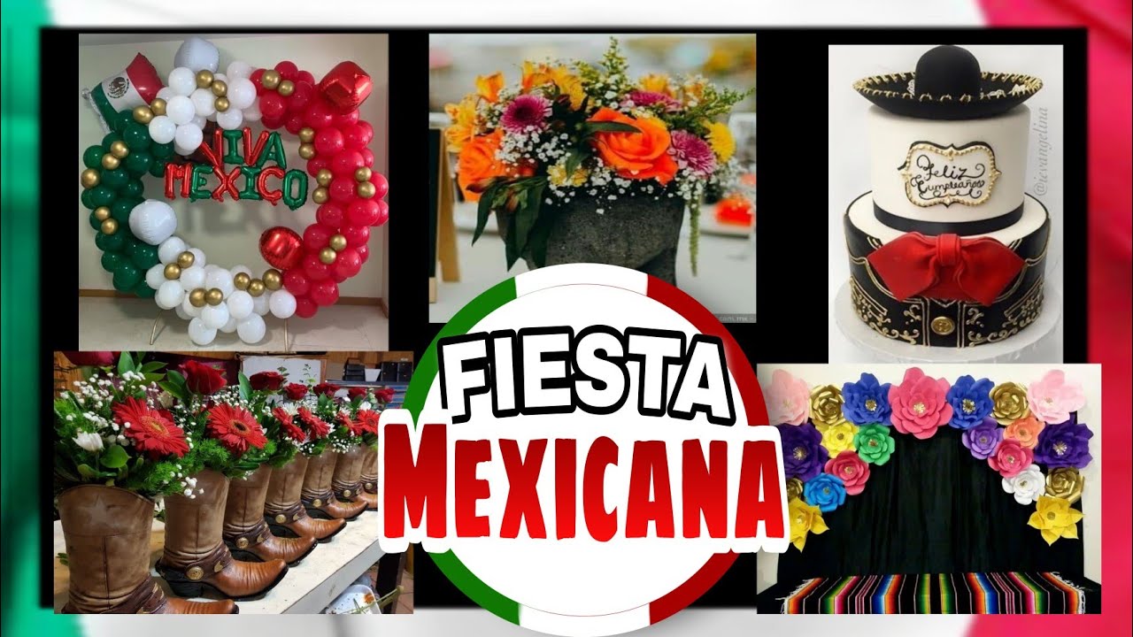 IDEAS PARA DECORAR UNA FIESTA MEXICANA 🇲🇽🌮🌵