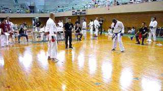 preview picture of video 'kumite in Wakayama, Japan'