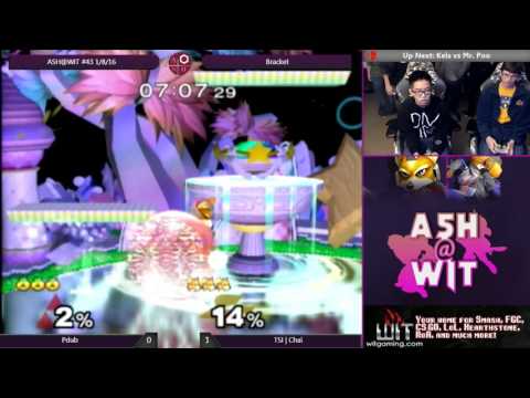 Pdub (Sheik) vs TSI | Chai (Fox) - ASH@WIT #43 Melee Bracket