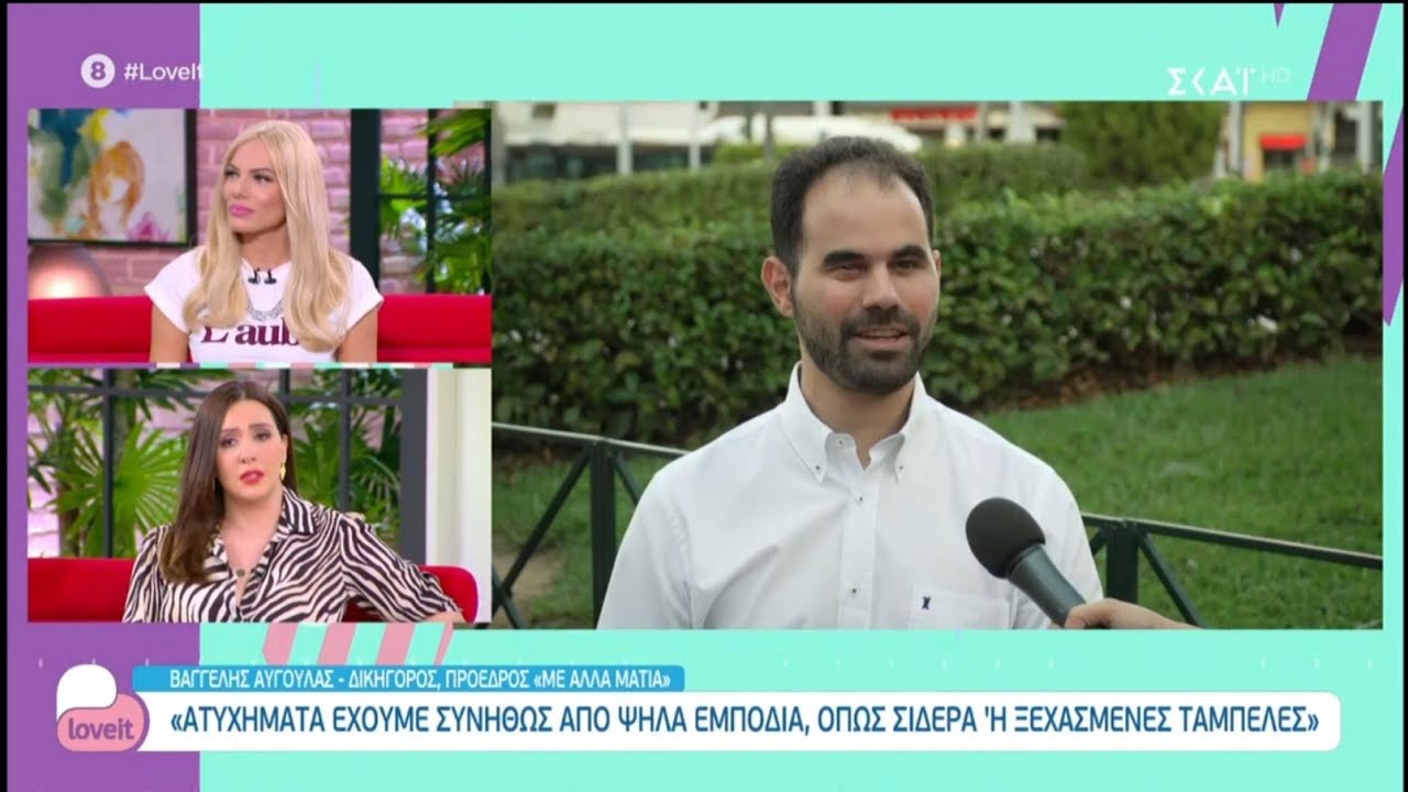 Ο Β. Αυγουλάς στο Love It και την Ιωάννα Μαλέσκου