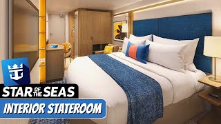 Star of the Seas | Interior Stateroom Walkthrough Tour | Royal Caribbean 2025 | 4k