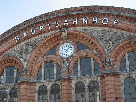 Locais a visitar em ( Bremen - Alemanha ) Bremen Hauptbahnhof