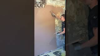 Plastering Speed Video