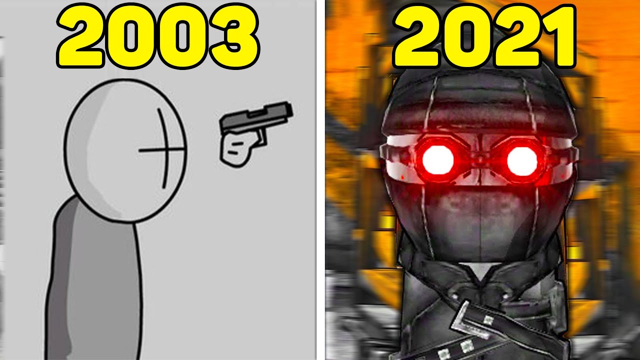 Evolution of Madness Combat Games (2003-2021)