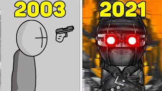 Evolution of Madness Combat Games (2003-2021)