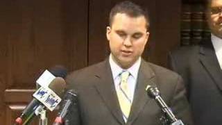 Immigration raid press conference in Cedar Rapids, Iowa