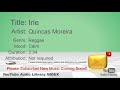 New Free Music 2018 Irie Quincas Moreira Reggae Calm YouTube Audio Library BGM