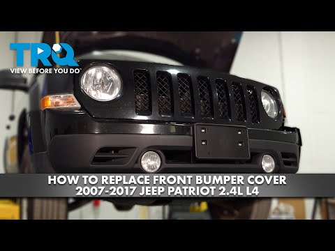 How to Replace Front Bumper Cover 2007-2017 Jeep Patriot 2.4L L4