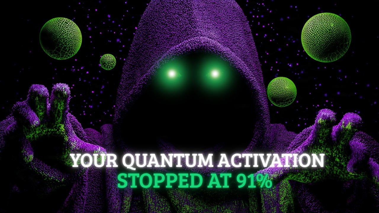 Your Quantum Activation Stopped at 91% — Here's The Final 9%