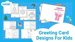 Greeting Card Designs For Kids
