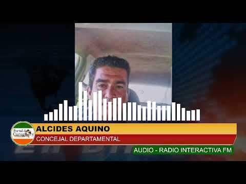 Concejal departamental Alcides Aquino Canindeyú