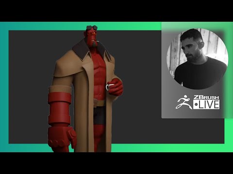 Sculpting Easy-Peasy with Paul Deasy: Hellboy Fan Art - ZBrush 2021.6