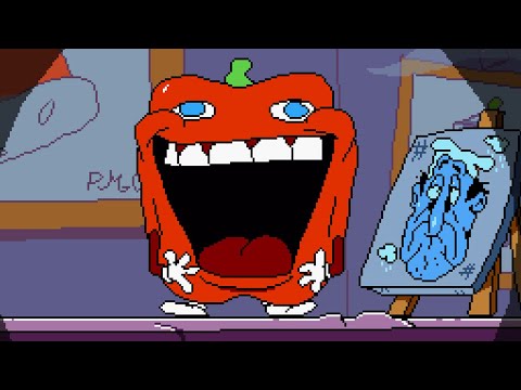 Pizza Tower - Pepperman Boss Fight