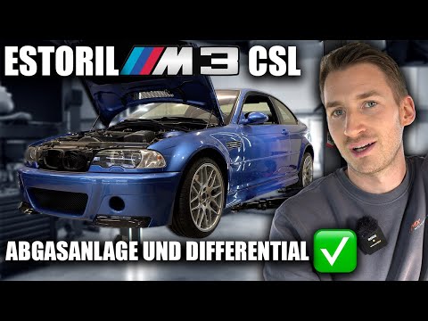 BMW E46 ///M3 Underbody Restoration- Exhaust & Differential ✅ - MX Motorsports -