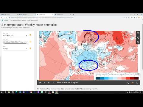 EC 30 Day Weather Forecast For UK & Europe: 24th July To 21st August 2023