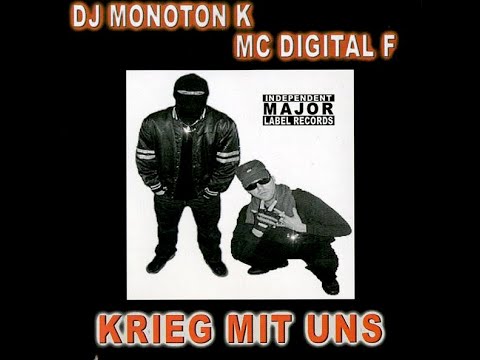 DJ Korx & Frauenarzt als DJ Monoton K & MC Digital F – Krieg Mit Uns - 2001 -  #BerlinRap