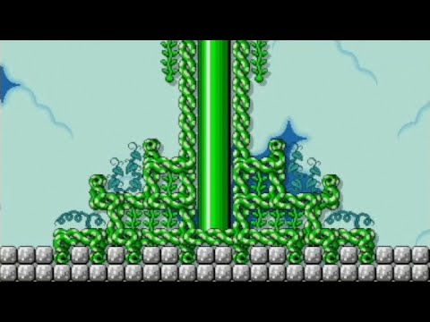Super Mario Maker 2 - Beanstalk fairy-tale