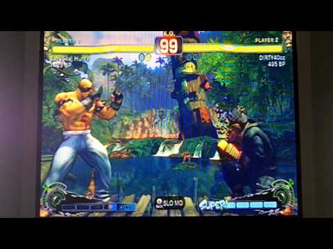 Super Street Fighter Ranked Matchs 6/30/10 Sagat vs. Balrog