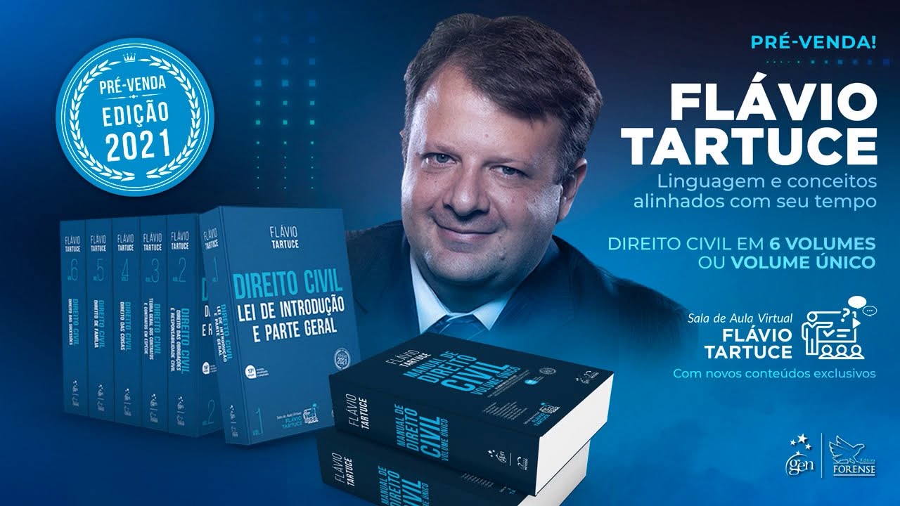 Flávio Tartuce apresenta as novidades das edições 2021