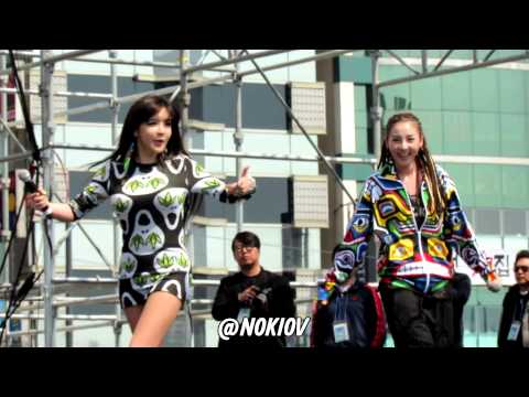 130421 Busan Adidas MIRUN 2NE1 - Go away.