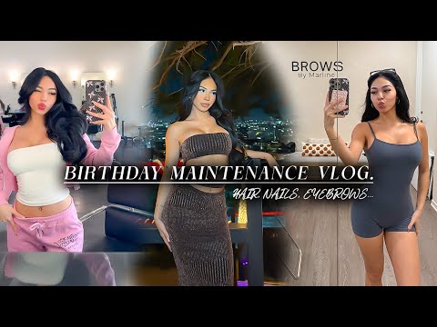 GLOW UP W ME FOR MY 23rd BIRTHDAY (birthday prep) 