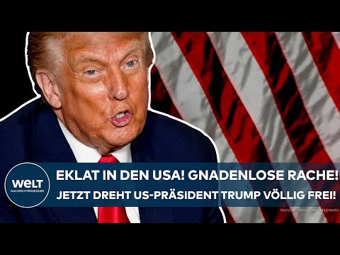 DONALD TRUMP: Eklat in den USA! Gnadenlose Rache! Jetzt dreht der US-Präsident völlig frei!