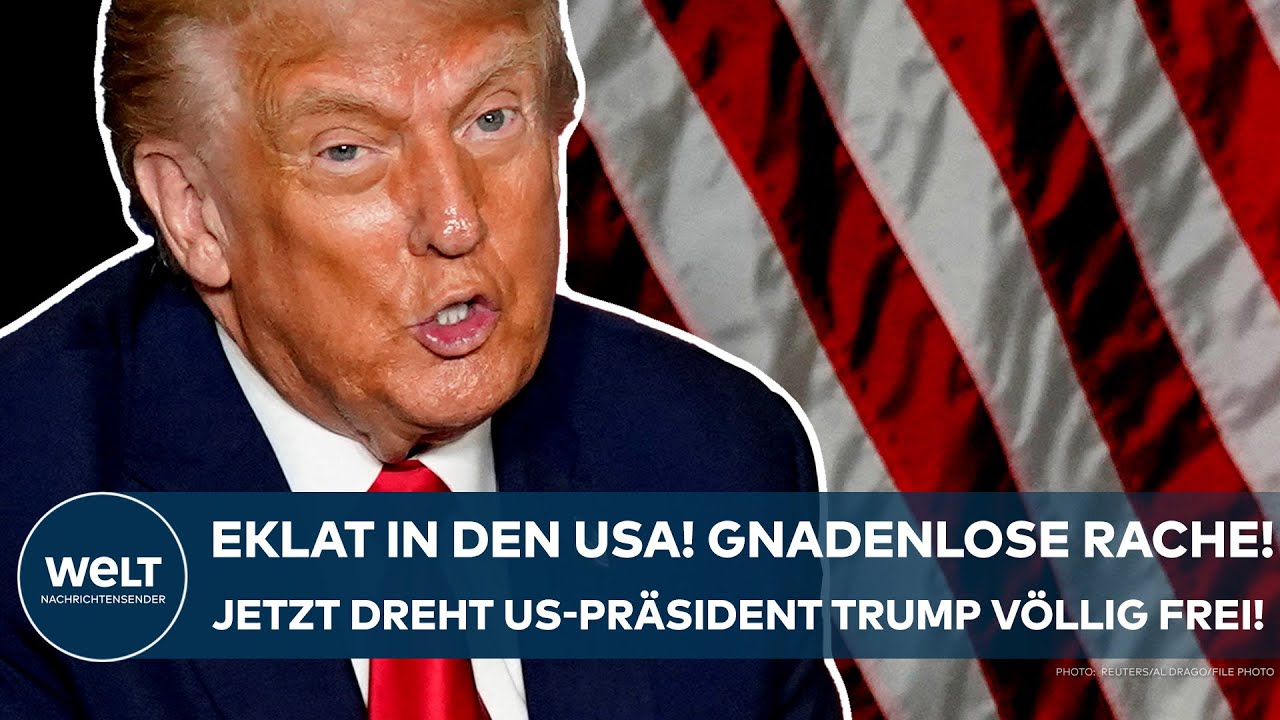 DONALD TRUMP: Eklat in den USA! Gnadenlose Rache! Jetzt dreht der US-Präsident völlig frei!