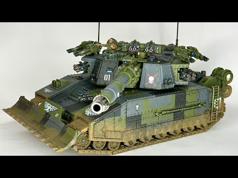 Imperial Guard / Astra Militarum turreted Shadowsword / Stormlord