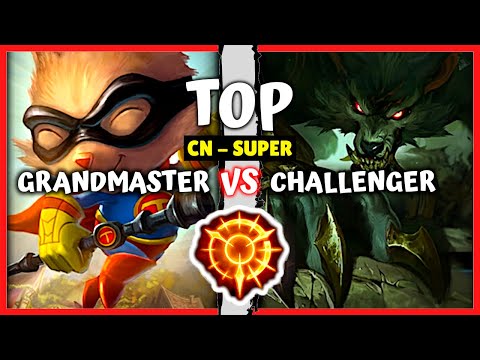 Chinese GM Teemo Top vs Challenger One Trick Warwick - CN Super Server Rank S11