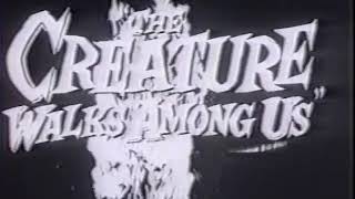 &#39;The Creature Walks Among Us&#39; (1956) the official trailer