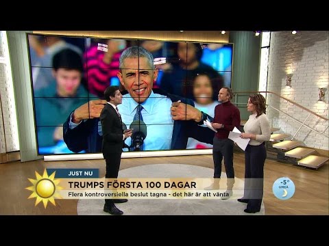 Marcus Oscarsson: "Obama tillbaka redan efter 12 dagar" - Nyhetsmorgon (TV4)