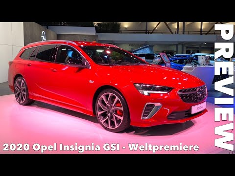 2020 Opel Insignia GSi Weltpremiere - 10 Fakten -  Kein Insignia OPC mehr?