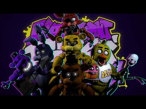 FnF Vs. FNaF 1 OST:the happiest day