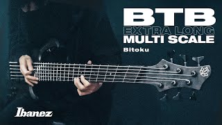 Video thumbnail for Ibanez Extra Long-Multi Scale Bass BTB806MS feat.Bitoku by Ibanez Guitar