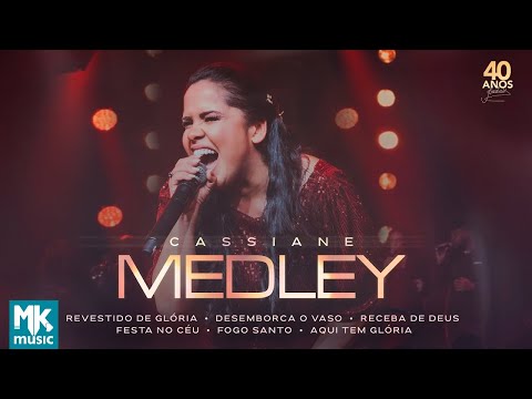 Video thumbnail for Medley (Revestido de Glória / Desemborca o Vaso / Receba de Deus / Festa no Céu / Fogo Santo / Aqui Tem Glória) [Ao Vivo]