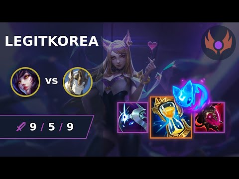 [ LegitKorea ] Ahri MID vs Galio | NA MASTER | LOL Season 2024