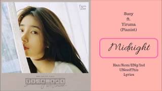 Suzy - Midnight ft. Yiruma (lirik) [Han/Rom/Eng/Ind] | UNeedThis Lyrics