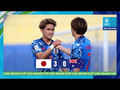 AFCU23 2022 - 3rd Place Playoff | Japan 3 - 0 Australia