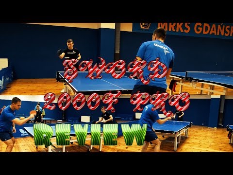 Review SWORD 2000F PRO #world #tabletennis