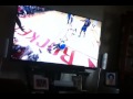 Stephen Curry Falls Over Ariza In The NBA Playoffs