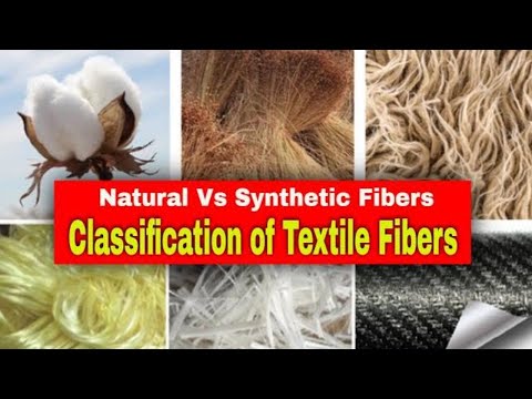 Textile Fiber Classification || Natural Vs Synthetic Fibers #spinning