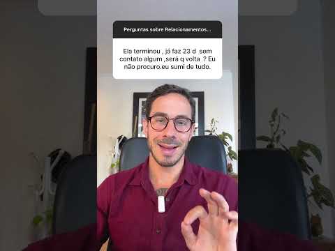 Ela terminou, sem contato, será que volta?