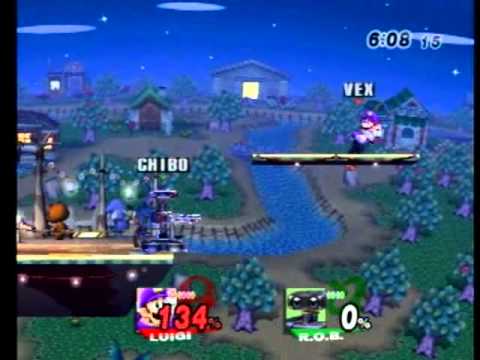 [SSB:B] Vex Kasrani(Luigi) vs Chibo(ROB) 1