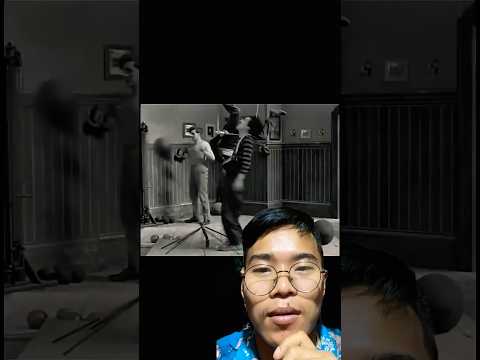 Charlie Chapin learning to boxing 😱 #charliechaplin #comedy #funny #boxing #shorts #learning