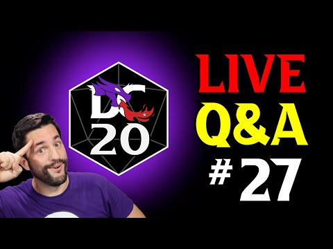 DC20 Alpha Q&A #27