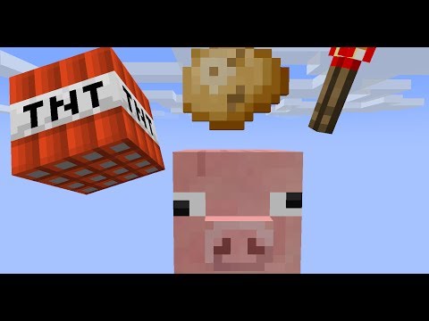 Minecraft Piggies going Down!