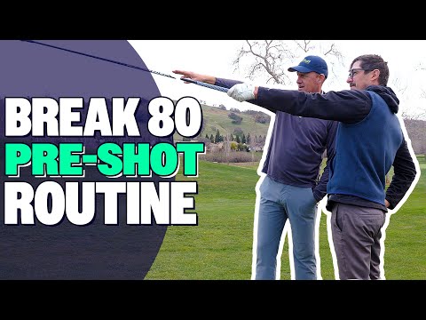 Bewährte Pre-Shot-Routine, um 80 zu durchbrechen!